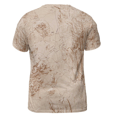 The Big Bend Mocha Brown Short Sleeve Performance Tee