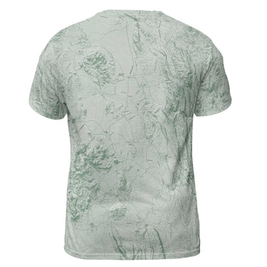 The Big Bend Sage Green Short Sleeve Performance Tee