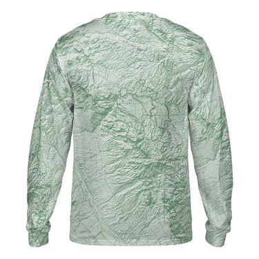 The Aravaipa Canyon Sage Green Long Sleeve Performance Tee