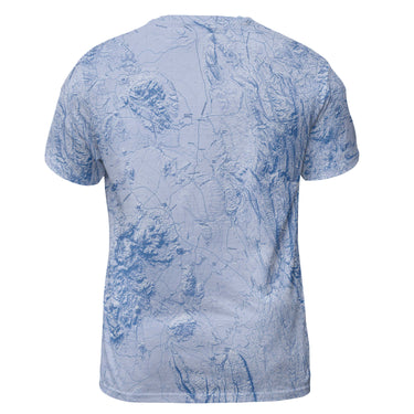 The Big Bend Sky Blue Short Sleeve Performance Tee