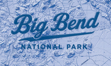 The Big Bend Sky Blue Short Sleeve Performance Tee