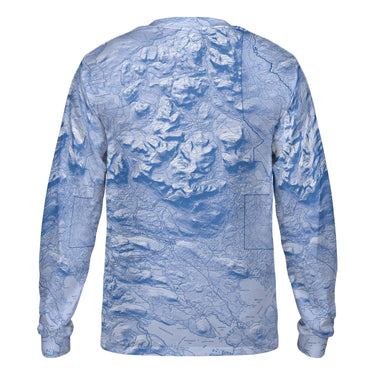 The Katahdin Sky Blue Long Sleeve Performance Tee