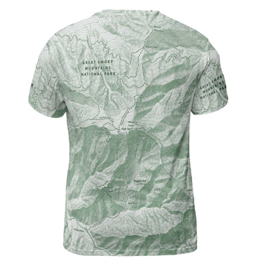 The Mount LeConte Sage Green Short Sleeve Performance Tee